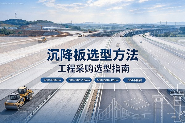 滑县沉降板选择方法