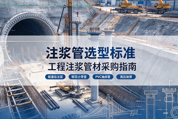 滑县注浆管选型标准