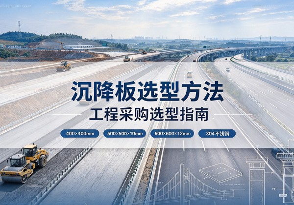 滑县沉降板选择方法
