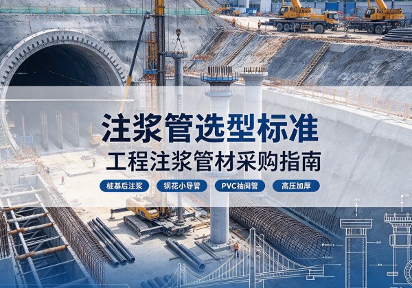 滑县注浆管选型标准